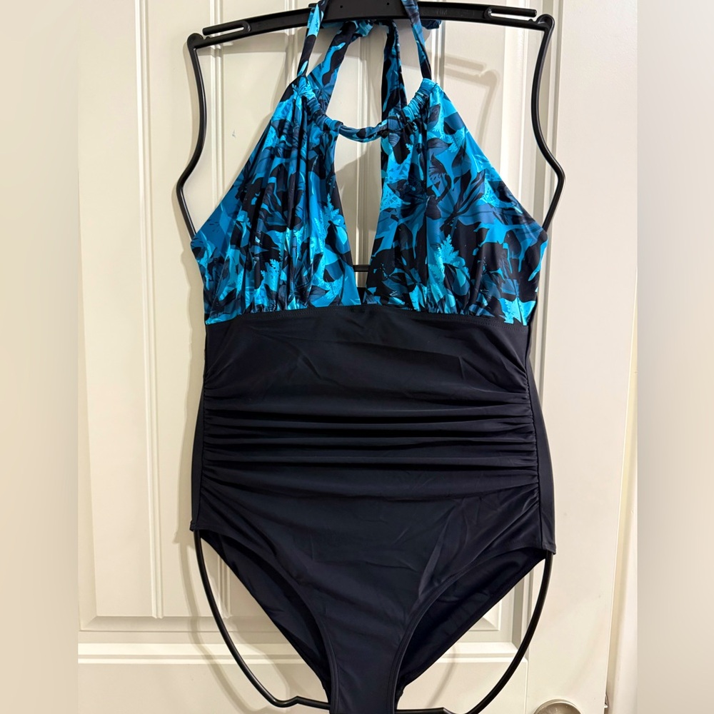 Women's Padded Swimwear Beach Bathing Suit Swimsuit One Piece Bikini Bodysuit L